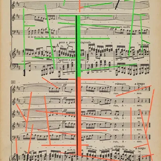 Contrapunto (a 39 pasos del maestro geómetra)